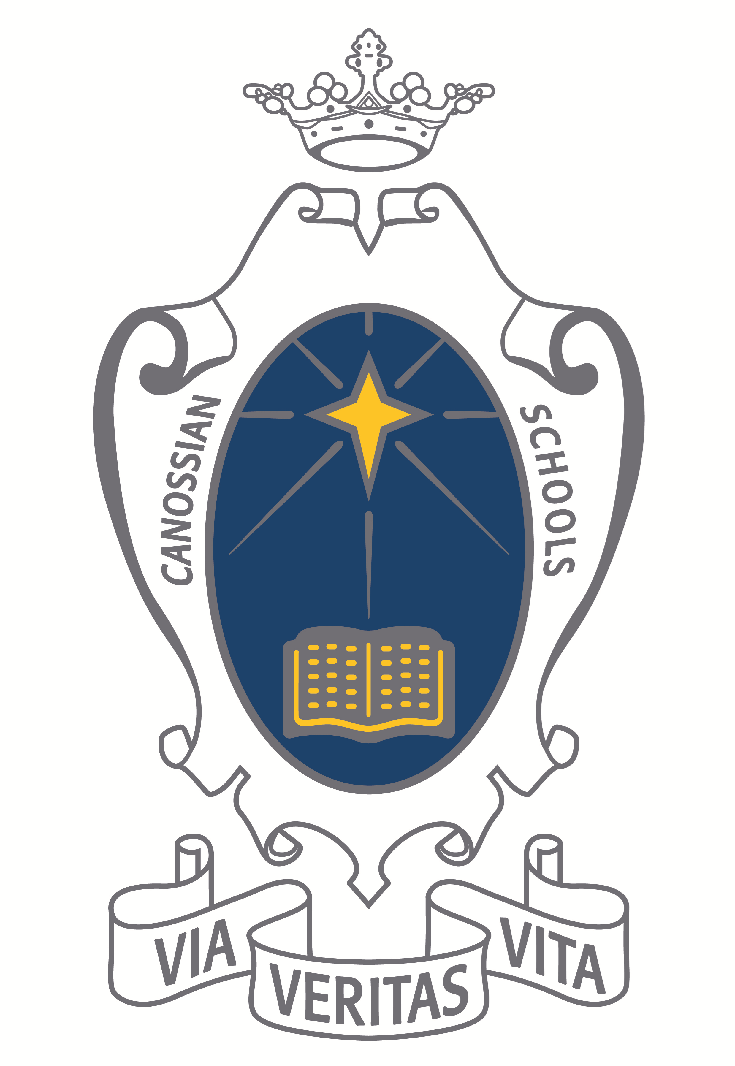嘉诺撒仁爱会小学校徽